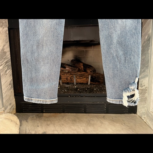 We the Free free People Phoenix Ripped Skinny Jeans 29 - Picture 6 of 14